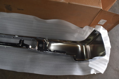 2004 2005 Ford F150 Flareside Chrome Face Bar Rear Bumper Without Sensor 04 05