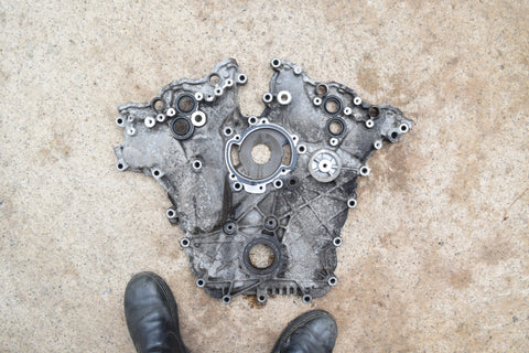 2010 10 11 15 2015 Chevy Camaro 3.6L Engine Motor Timing Chain Cover Panel Unit