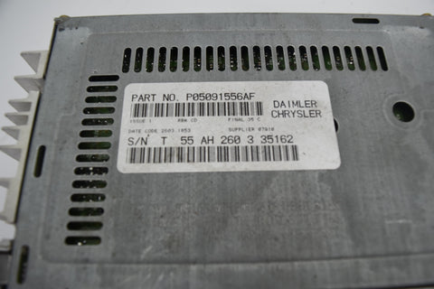 2002 2003 2004 Dodge Dakota Audio Radio Cd Player AM FM 02 03 04