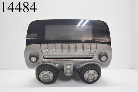 2010 2011 2012 Chevy Camaro AC Heater Climate Radio Control Panel 10 11 12