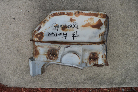 1970 1981 Pontiac Firebird Front Door Jam Hinge Mount Area LH Driver 73 75 77