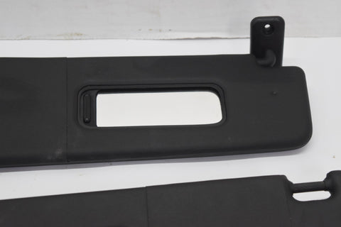 2010 2015 Chevy Camaro Coupe Pair Black Sun Visors Left Right 10 11 12 13 14 15