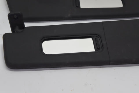 2010 2015 Chevy Camaro Coupe Pair Black Sun Visors Left Right 10 11 12 13 14 15
