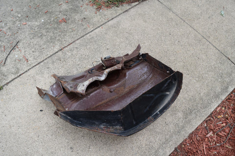 1970 1981 Pontiac Firebird Front Door Jam Hinge Mount Area LH Driver 73 75 77