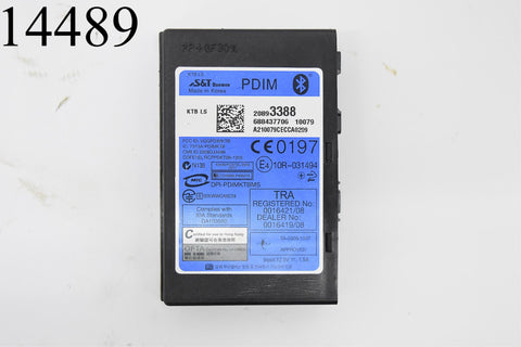 2010 10 Chevy Camaro Multimedia AUX Player PDIM Bluetooth Module 20893388