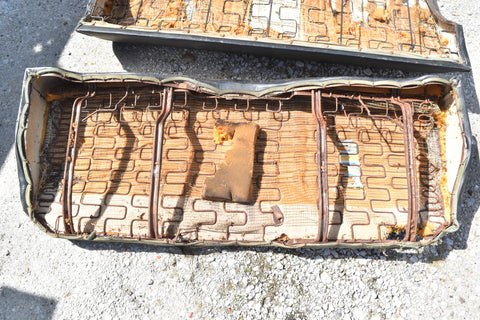 1971 1974 Plymouth Roadrunner GTX Rear Back Seat Core Set 71 72 73 74