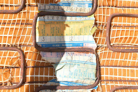 1971 1974 Plymouth Roadrunner GTX Rear Back Seat Core Set 71 72 73 74