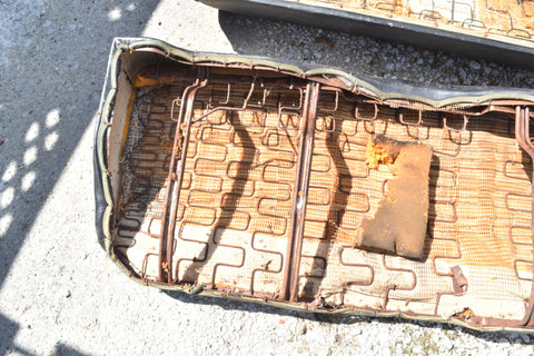 1971 1974 Plymouth Roadrunner GTX Rear Back Seat Core Set 71 72 73 74