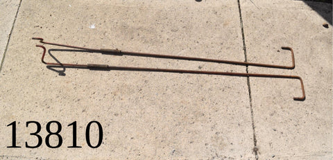 1971 1974 Plymouth Roadrunner Satellite Dodge Charger Trunk Torsion Rods Bars B