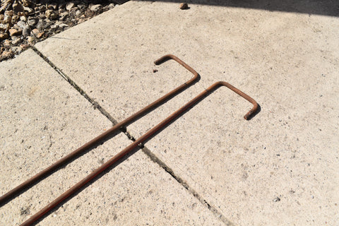 1971 1974 Plymouth Roadrunner Satellite Dodge Charger Trunk Torsion Rods Bars B