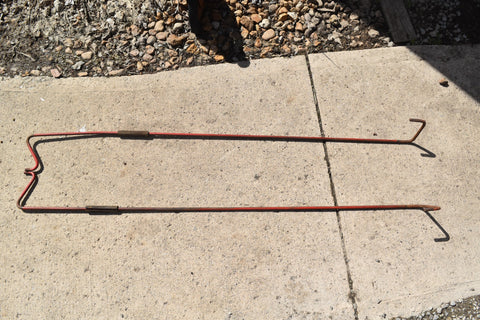 1971 1974 Plymouth Roadrunner Satellite Dodge Charger Trunk Torsion Rods Bars B