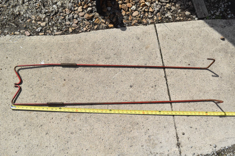 1971 1974 Plymouth Roadrunner Satellite Dodge Charger Trunk Torsion Rods Bars B