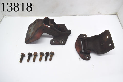 1971 1974 Mopar B Body Road Runner Charger Driver Left Door Hinge Upper Lower