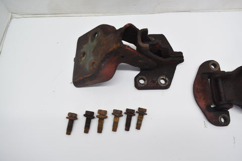 1971 1974 Mopar B Body Road Runner Charger Driver Left Door Hinge Upper Lower
