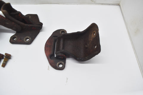 1971 1974 Mopar B Body Road Runner Charger Driver Left Door Hinge Upper Lower