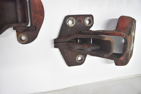 1971 1974 Mopar B Body Road Runner Charger Driver Left Door Hinge Upper Lower