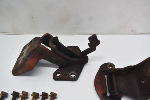 1971 1974 Mopar B Body Road Runner Charger Driver Left Door Hinge Upper Lower