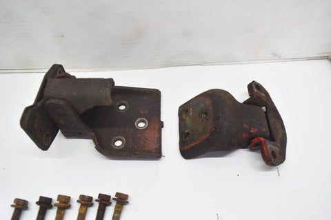 1971 1974 Mopar B Body Road Runner Charger Driver Left Door Hinge Upper Lower