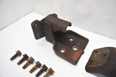 1971 1974 Mopar B Body Road Runner Charger Driver Left Door Hinge Upper Lower