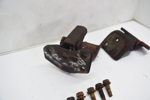 1971 1974 Mopar B Body Road Runner Charger Driver Left Door Hinge Upper Lower