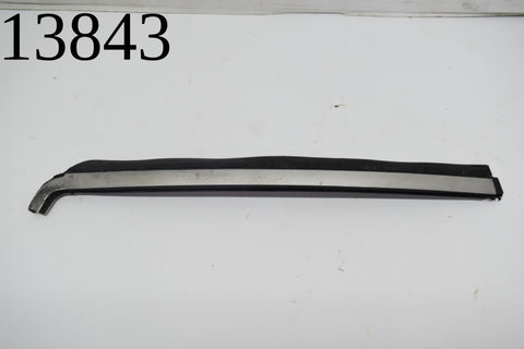 1973 1974 Plymouth Roadrunner Driver Left Quarter Window Stainless Edge Trim 74