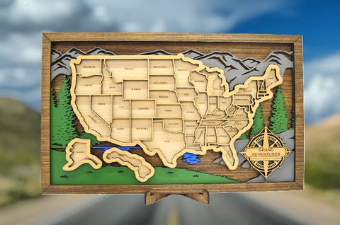 United States Travel Map