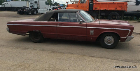 SOLD !!! 1966 Plymouth Fury III Convertible