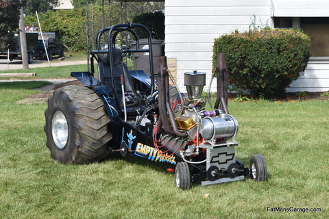 SOLD!!! Mini Rod Pulling Tractor
