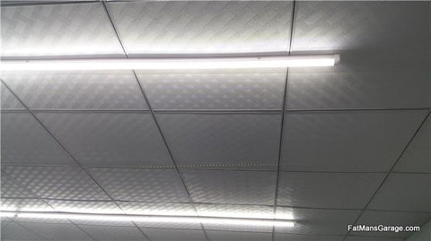 6 Ft 56 Watt LED V-shaped Ceiling Light Fixture lighting