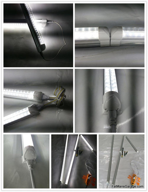 4 ft V-shaped 50 Watt LED Shop Light Fixture lighting