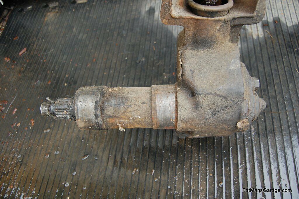 1949 Buick Super manual steering gear box column 3 speed shifter hot r