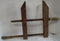 Vintage Wooden Hand Screw Wood Clamps Carpenter's Vice Primitive Barn Tool Decor
