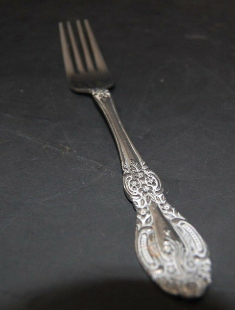 Royal Spring Salad Fork Stainless Flatware Silverware Floral Scroll Japan