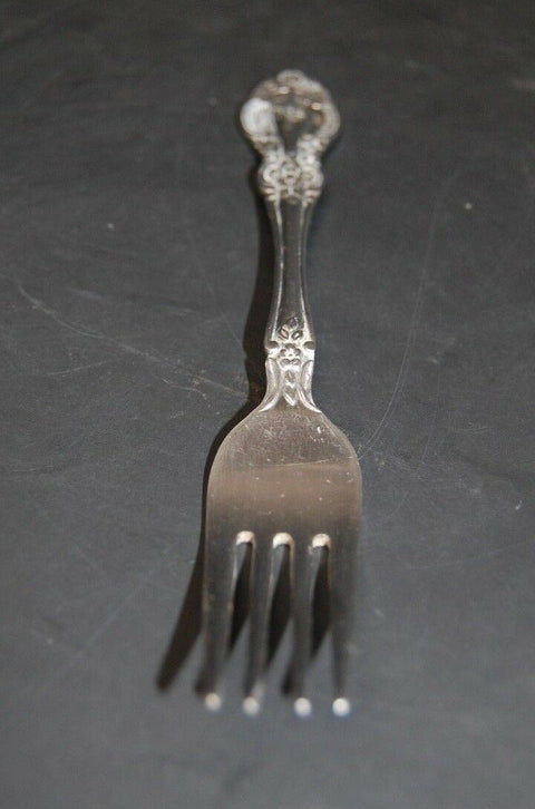 Royal Spring Salad Fork Stainless Flatware Silverware Floral Scroll Japan