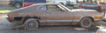 1972 72 GTS Gran Torino Sport CJ Driver Side Front Fender Rear Trim Molding