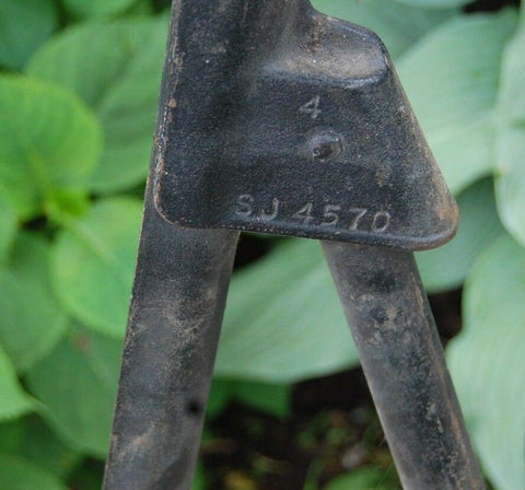 Vintage Car Bumper Jack 1950's 1960's Possibly Lincoln? Folding Screw Type