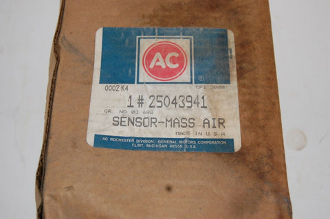 ACDelco AC # 25043941 Mass Air Flow Sensor MAF GM Cadillac Chevy Oldsmobile