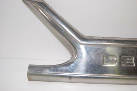 1956 Plymouth Belvedere Right Center Door Trim badge W/ HARDWARE