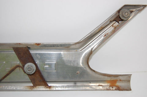 1956 Plymouth Belvedere Right Center Door Trim badge W/ HARDWARE