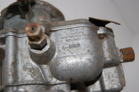 carter ball & ball 6-1448 O-1383 1531 carburetor 2 bbl 70'S MOPAR DODGE CHRYSLER