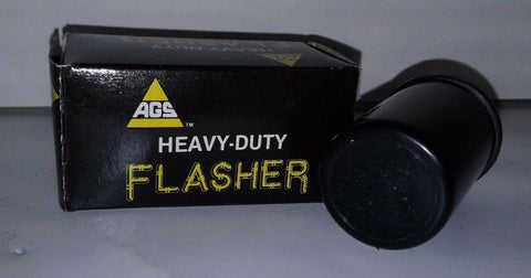 AGS Heavy Duty Flasher #550 12V 3-Terminal-Prong Turn Signal Flasher Blinker