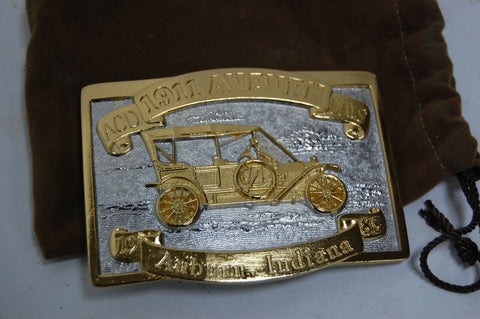 1911 Auburn Indiana ACD Days 1985 1st edition Belt Buckle #44 of 600