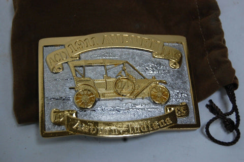 1911 Auburn Indiana ACD Days 1985 1st edition Belt Buckle #44 of 600