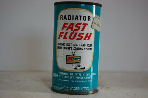 Vintage Radiator Fast Flush Can 12 floz K-Mart logo Pop Top un-opened Tin