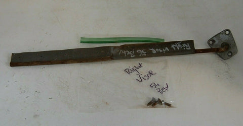 1956 Plymouth BELVEDERE LEFT Sun Visor Shade Sunvisor Arm w/ Bracket MoPar