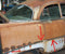 1956 Plymouth Belvedere 2 Door Right Rear Molding Trim 80" long trim quarter