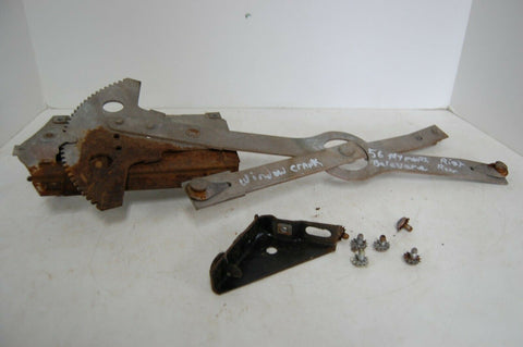 1956 2-DOOR PLYMOUTH BELVEDERE Right side rear Manual Window Regulator