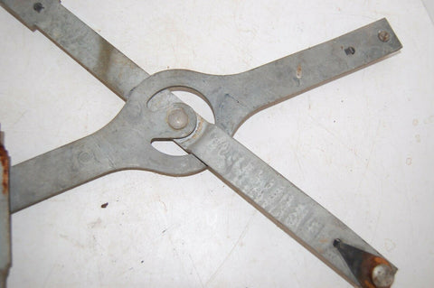 1956 2-DOOR PLYMOUTH BELVEDERE Right side rear Manual Window Regulator