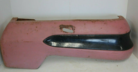 1956 PLYMOUTH BELVEDERE LEFT SEAT END CAPS SEAT TRIM CORNER MOLDING MOPAR