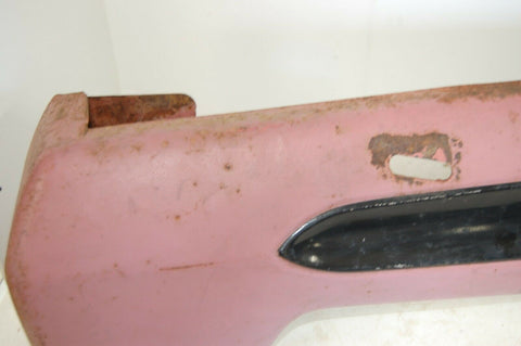 1956 PLYMOUTH BELVEDERE LEFT SEAT END CAPS SEAT TRIM CORNER MOLDING MOPAR